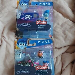 Onward Minis Ian Lightfoot and Sprites Motorcycle Toy Set